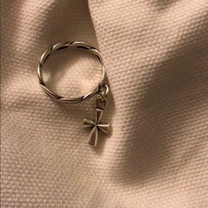 James avery cross ring